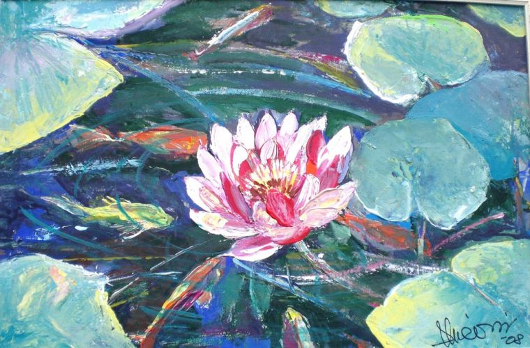 2008 • Ninfea e pesci rossi