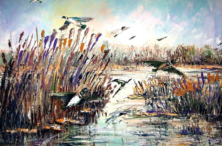 2005 • Volo di germani