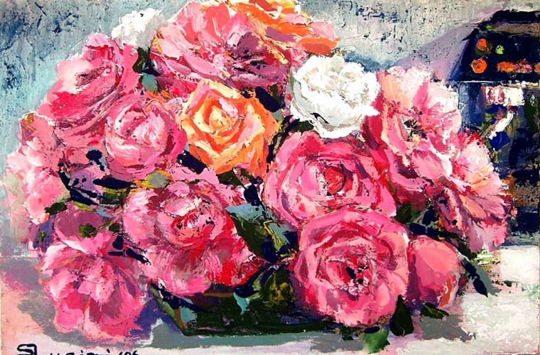 2006 • Rose rosse e rosa