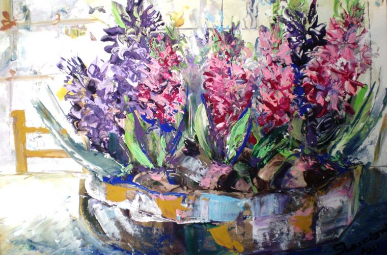 2011 • Giacinti per Marilena