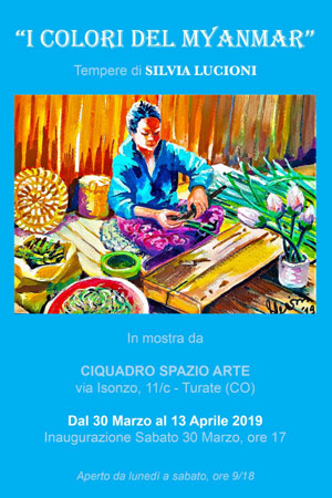 Mostra "I colori del Myanmar"